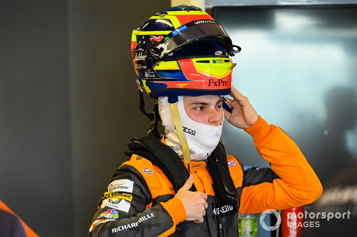 Oscar Piastri comes in as Daniel Ricciardo's replacement from 2023