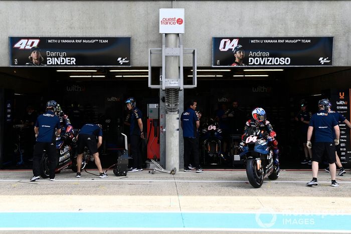 Garaje del equipo RNF