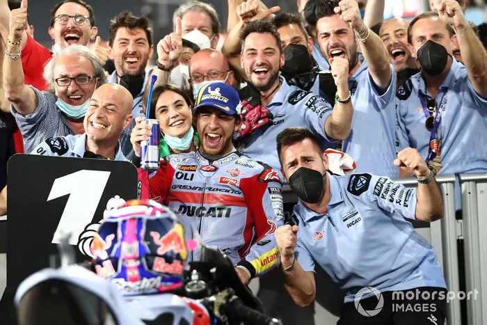 Ganador Enea Bastianini, Gresini Racing