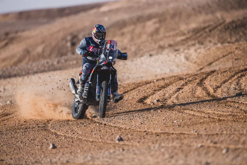 #24 Team Baines Rally KTM: Camille Chapeliere