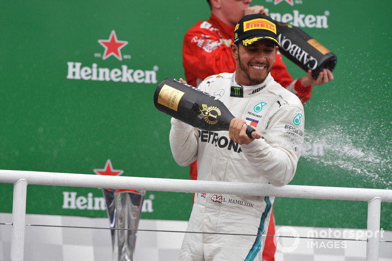 Podyum: Lewis Hamilton, Mercedes AMG F1