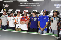 Tito Rabat, Estrella Galicia 0,0 Marc VDS, Cal Crutchlow, Team LCR Honda, Marc Marquez, Repsol Honda Team, Andrea Dovizioso, Ducati Team, Maverick Viñales, Yamaha Factory Racing, Andrea Iannone, Team Suzuki MotoGP