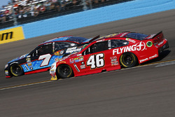 Michael Annett, HScott Motorsports, Chevrolet; Regan Smith, Tommy Baldwin Racing, Chevrolet