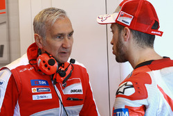 Андреа Довіціозо, Ducati Team, Давіде Тардоцці, керівник Ducati Team Team