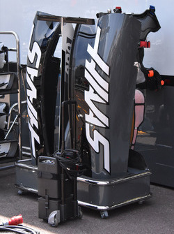 La carrosserie de la Haas F1 Team VF-17