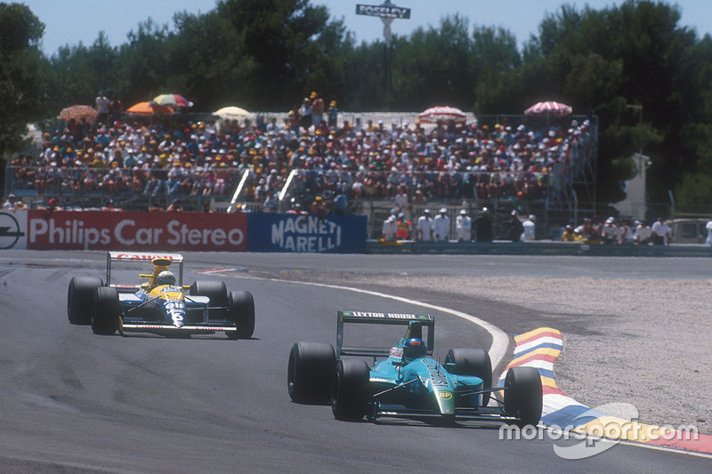 Leyton House aan de leiding