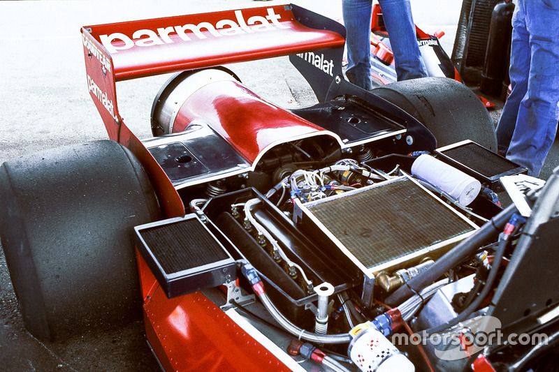 La trasera del Brabham BT46B Alfa Romeo de Niki Lauda