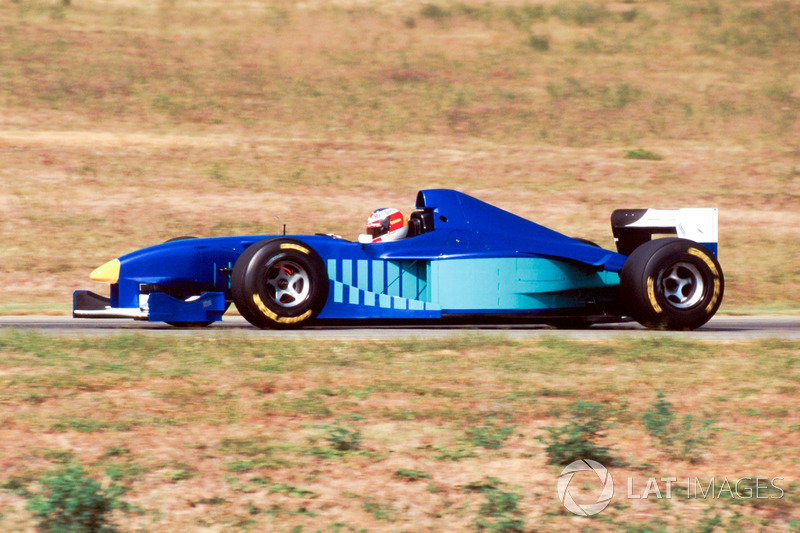 Michael Schumacher tests the Sauber Petronas C16 to assist the Swiss team with development informati