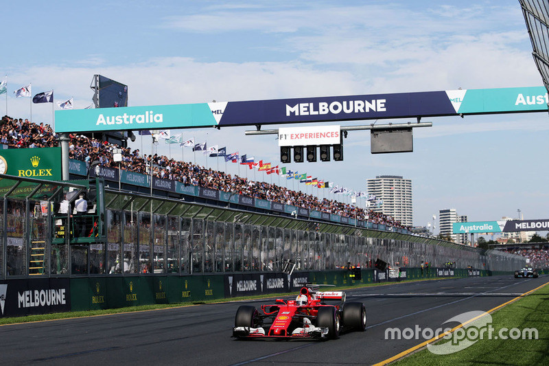 Ferrari, el segundo equipo con más vueltas lideradas en el GP de Australia