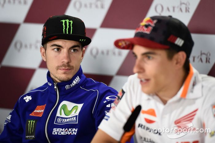 Maverick Viñales y Marc Márquez