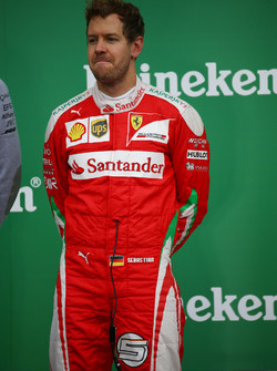 Segundo lugar Sebastian Vettel, Scuderia Ferrari SF16-H
