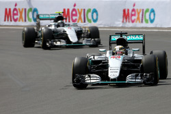 Lewis Hamilton, Mercedes AMG F1 et Nico Rosberg, Mercedes AMG F1
