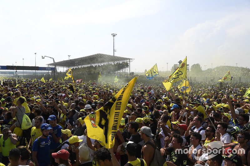 Fans von Valentino Rossi