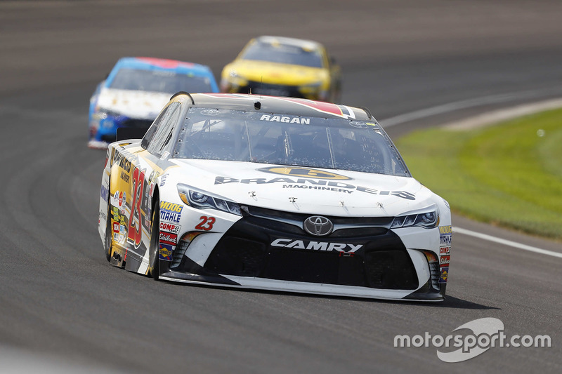 37. David Ragan, BK Racing, Toyota (Crash)