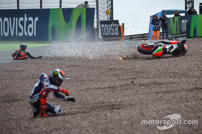 Stefan Bradl y Jorge Lorenzo