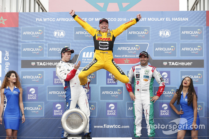 9. Sieger Tom Coronel auf dem Sprung zum nächsten Triumph