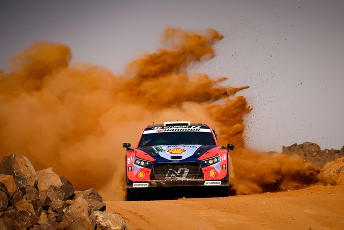 Ott Tänak, Martin Järveoja, Hyundai World Rally Team Hyundai i20 N Rally1