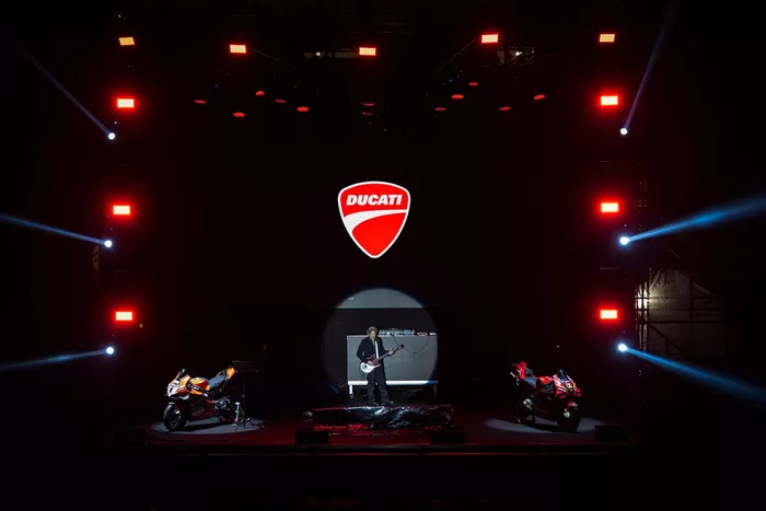 Celebración del año 2022 del Ducati Team 