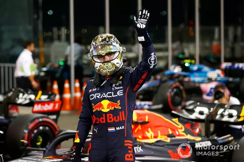 Pole man Max Verstappen, Red Bull Racing