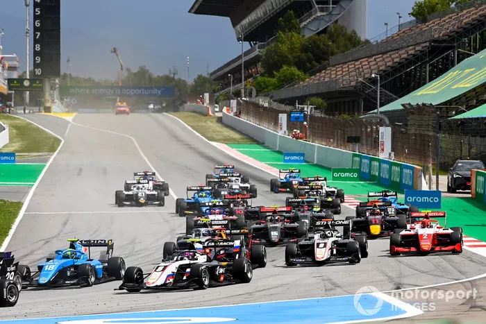 Alexander Smolyar, ART Grand Prix, Caio Collet, MP Motorsport, Juan Manuel Correa, ART Grand Prix