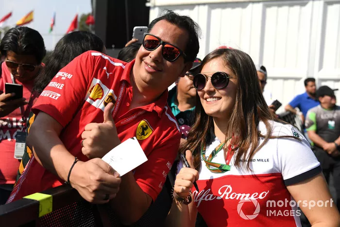 Tatiana Calderón, Sauber piloto de prueba