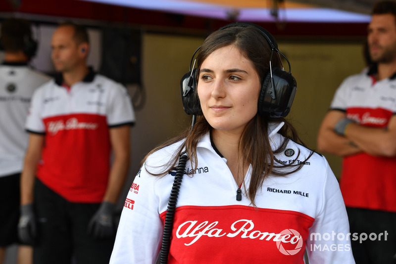 Tatiana Calderon, Sauber