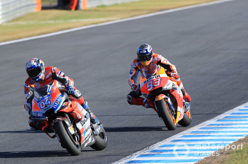 Андреа Довіціозо, Ducati Team, Марк Маркес, Repsol Honda Team