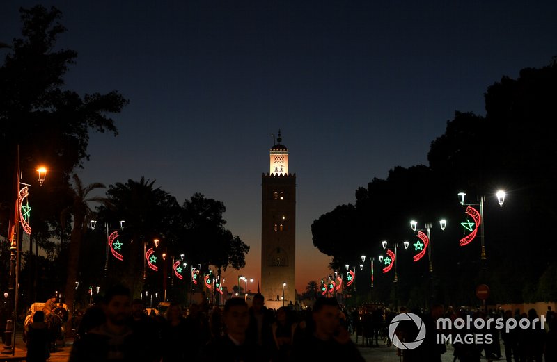 Suasana kota Marrakesh