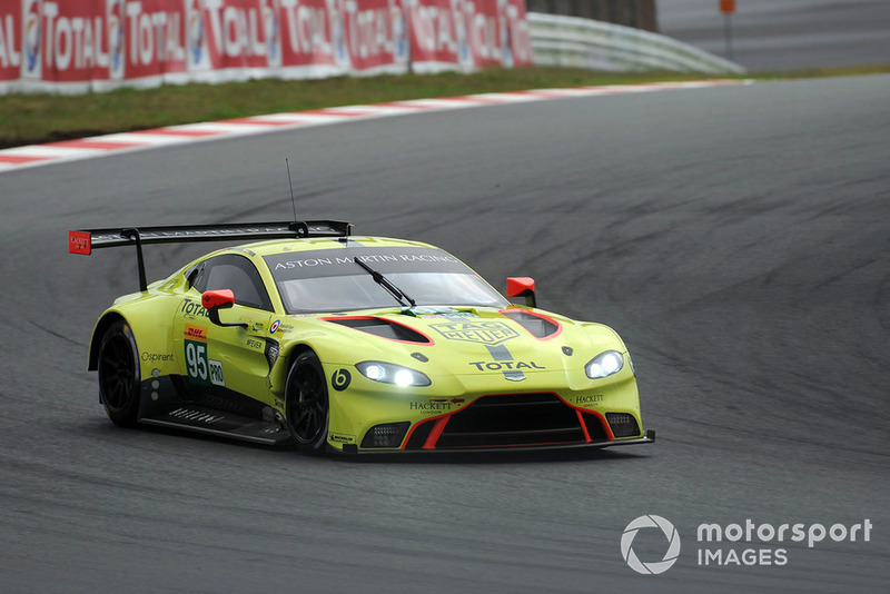 #95 Aston Martin Racing Aston Martin Vantage AMR: Marco Sörensen, Nicki Thiim