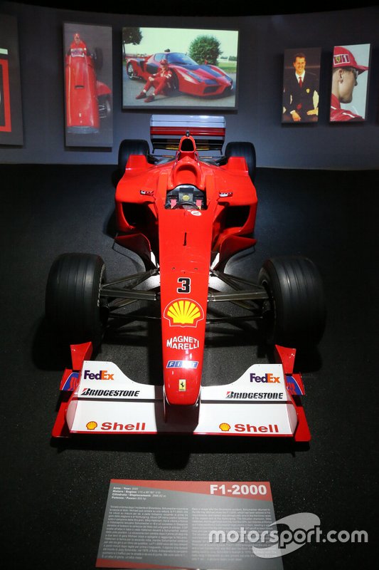 The 'Michael 50' exhibition in the Ferrari Museum in Maranello
