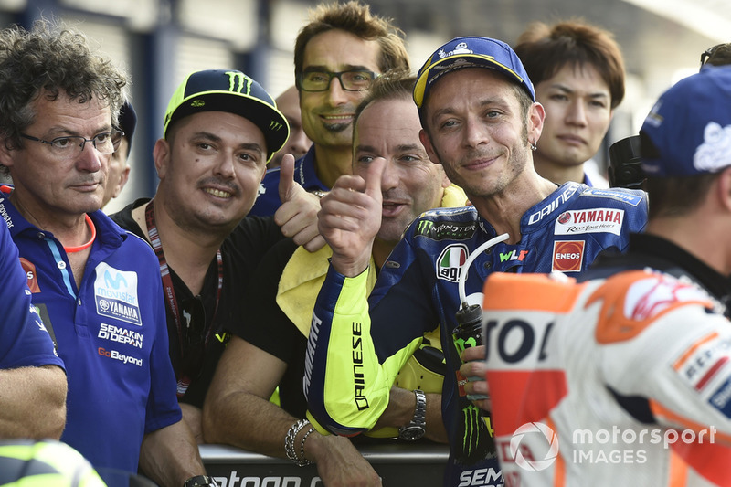 Друге місце у кваліфікації Валентино Россі, Yamaha Factory Racing