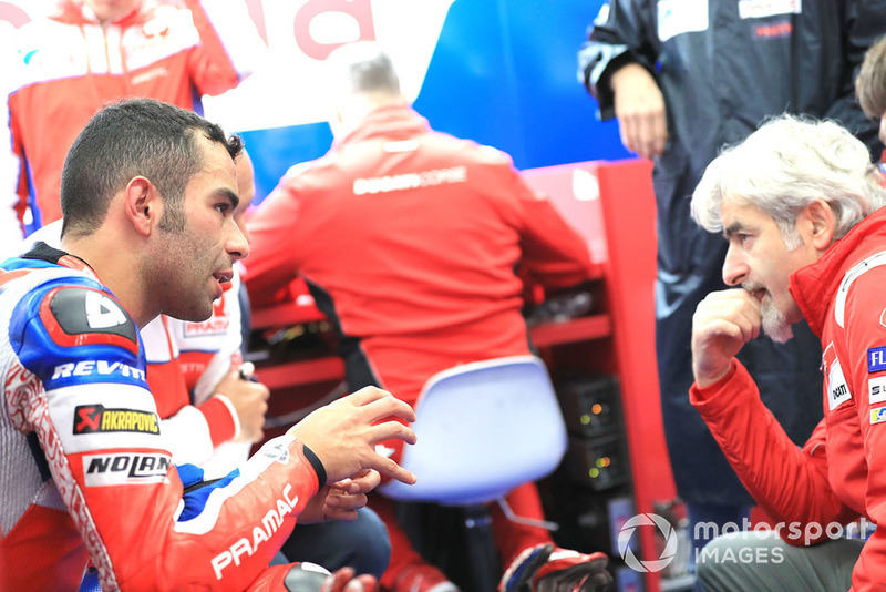 Danilo Petrucci, Pramac Racing, Gigi Dall'Igna, Ducati Team General Manager