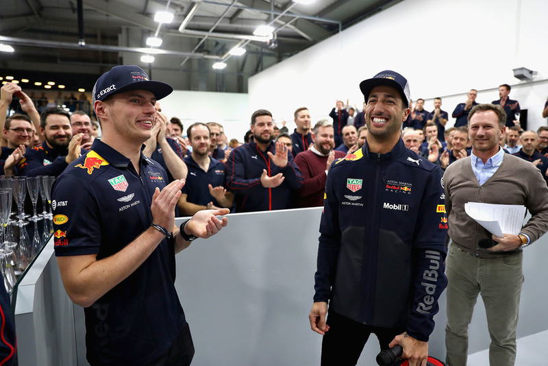 Daniel Ricciardo, Red Bull Racing and Max Verstappen, Red Bull Racing