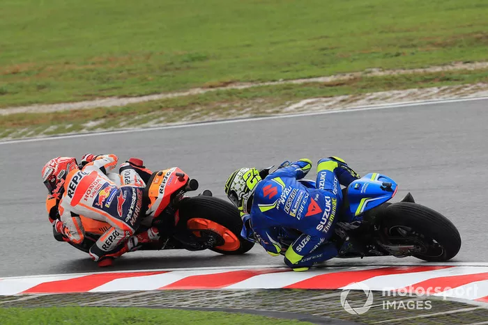 Marc Marquez, Repsol Honda Team, Andrea Iannone, Team Suzuki MotoGP