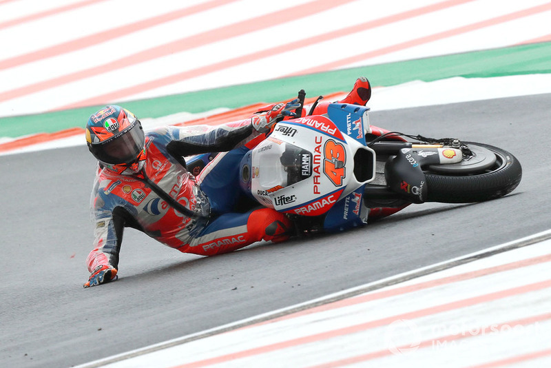 Джек Міллер, Pramac Racing, аварія
