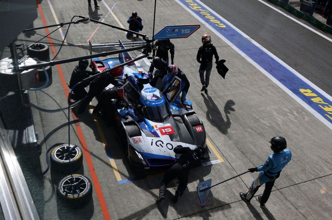 #15 BMW M Team WRT BMW M Hybrid V8: Dries Vanthoor, Raffaele Marciello, Marco Wittmann.