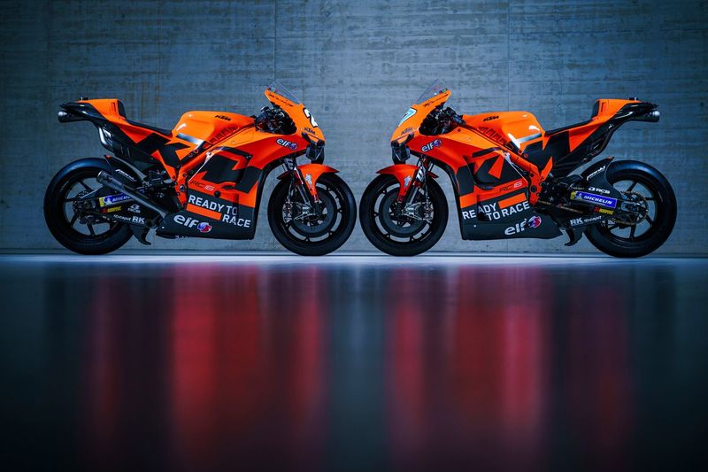 KTM Tech3 bikes livery