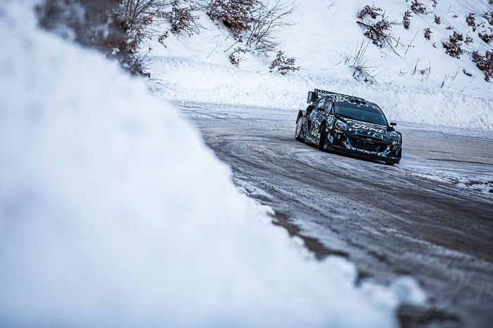 Adrien Fourmaux, Alexandre Coria, Ford Puma Hybrid Rally1