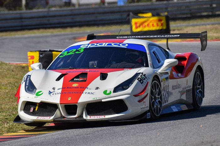 #323 Easy Race, Ferrari 488 Challenge Evo: Luigi Coluccio, Rocco Mazzola
