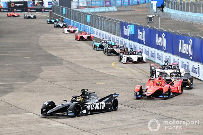 Edoardo Mortara, Venturi Racing, Silver Arrow 02, Alexander Sims, Mahindra Racing, Mahindra M7Electro, Antonio Felix da Costa, DS Techeetah, DS E-Tense FE21