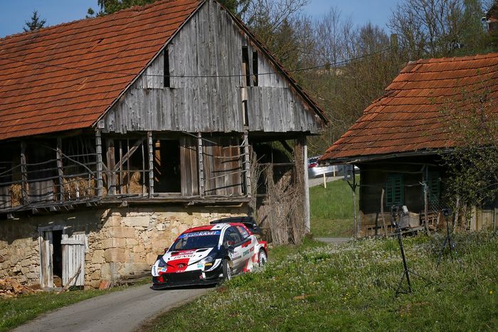 Elfyn Evans, Scott Martin, Toyota Gazoo Racing WRT Toyota Yaris WRC
