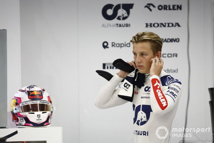 Liam Lawson, Scuderia AlphaTauri sustituye a Daniel Ricciardo, Scuderia AlphaTauri tras lesionarse