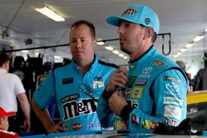Kyle Busch, Joe Gibbs Racing, Toyota Camry M&M's Hazelnut