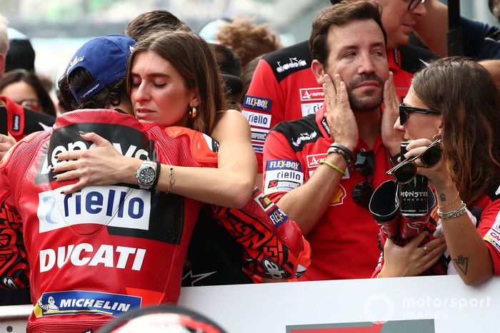 Francesco Bagnaia, equipo Ducati y novia