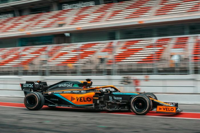 Alex Palou, test privado de McLaren F1 en Barcelona