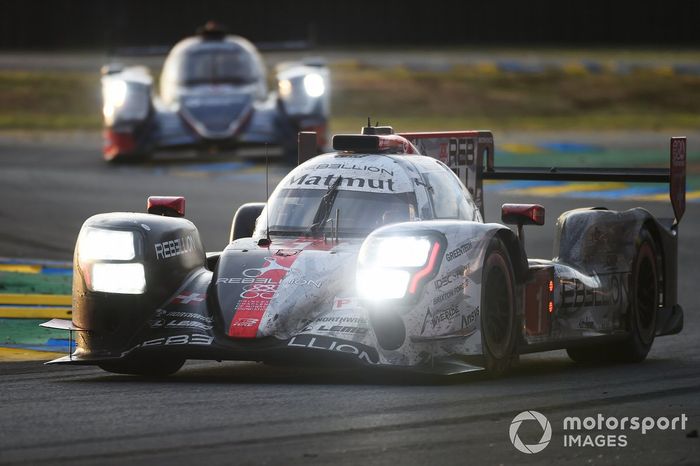 #1 Rebellion Racing Rebellion R-13: Bruno Senna, Gustavo Menezes, Norman Nato