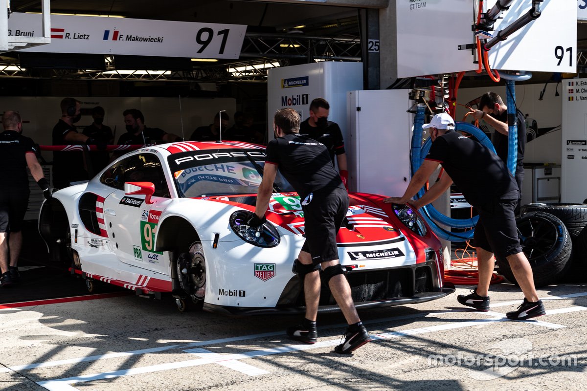 #91 Porsche GT Team - Porsche 911 RSR - 19: Richard Lietz, Gianmaria Bruni, Frédéric Makowiecki