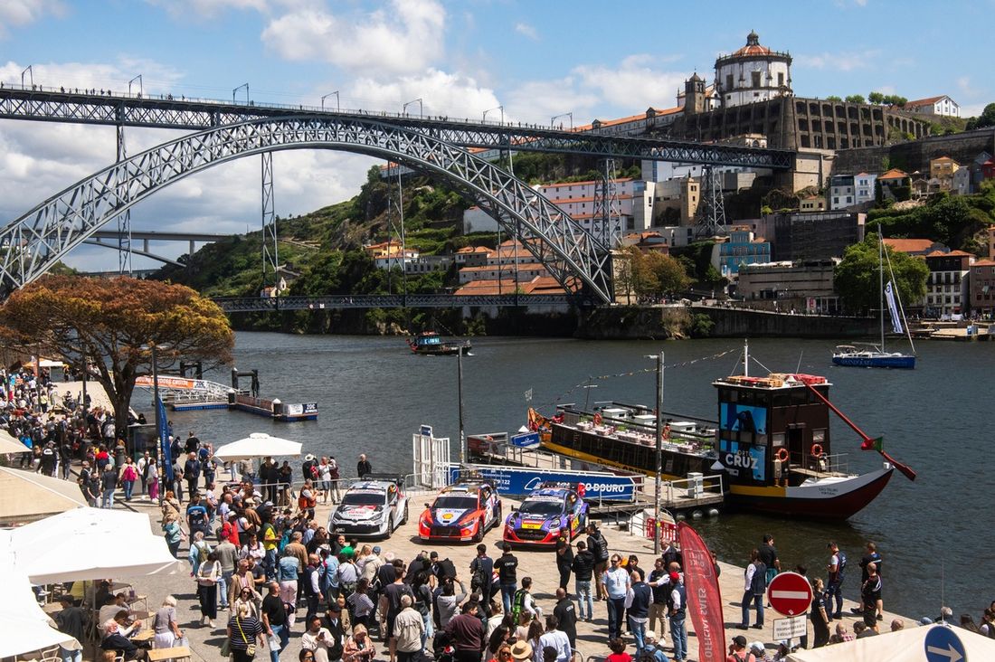 Ott Tänak, Martin Järveoja, Hyundai World Rally Team Hyundai i20 N Rally1, Kalle Rovanperä, Jonne Halttunen, Toyota Gazoo Racing WRT Toyota GR Yaris Rally1, Martins Sesks, Renars Francis, M-Sport Ford World Rally Team Ford Puma Rally1