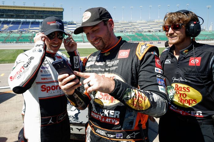 Denny Hamlin, Joe Gibbs Racing Toyota, Chase Briscoe, Joe Gibbs Racing Toyota