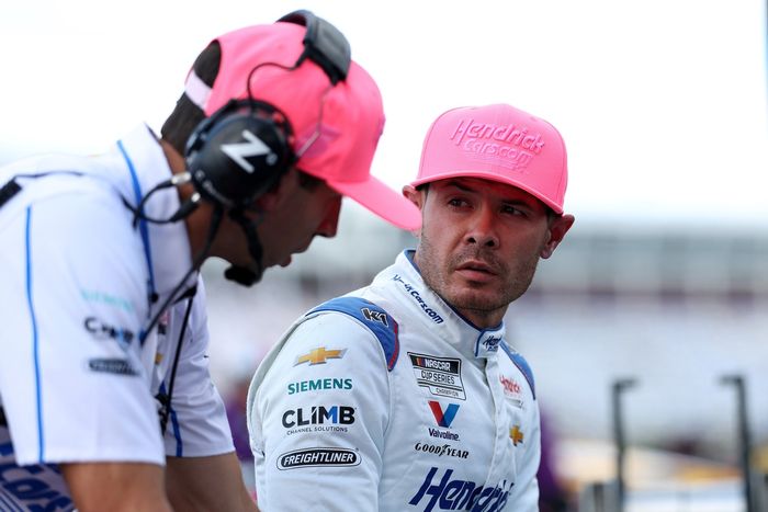 Kyle Larson, Hendrick Motorsports Chevrolet, Cliff Daniels